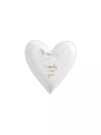 RAEDER | Herzteller 12x11x1,6cm Weiss | 